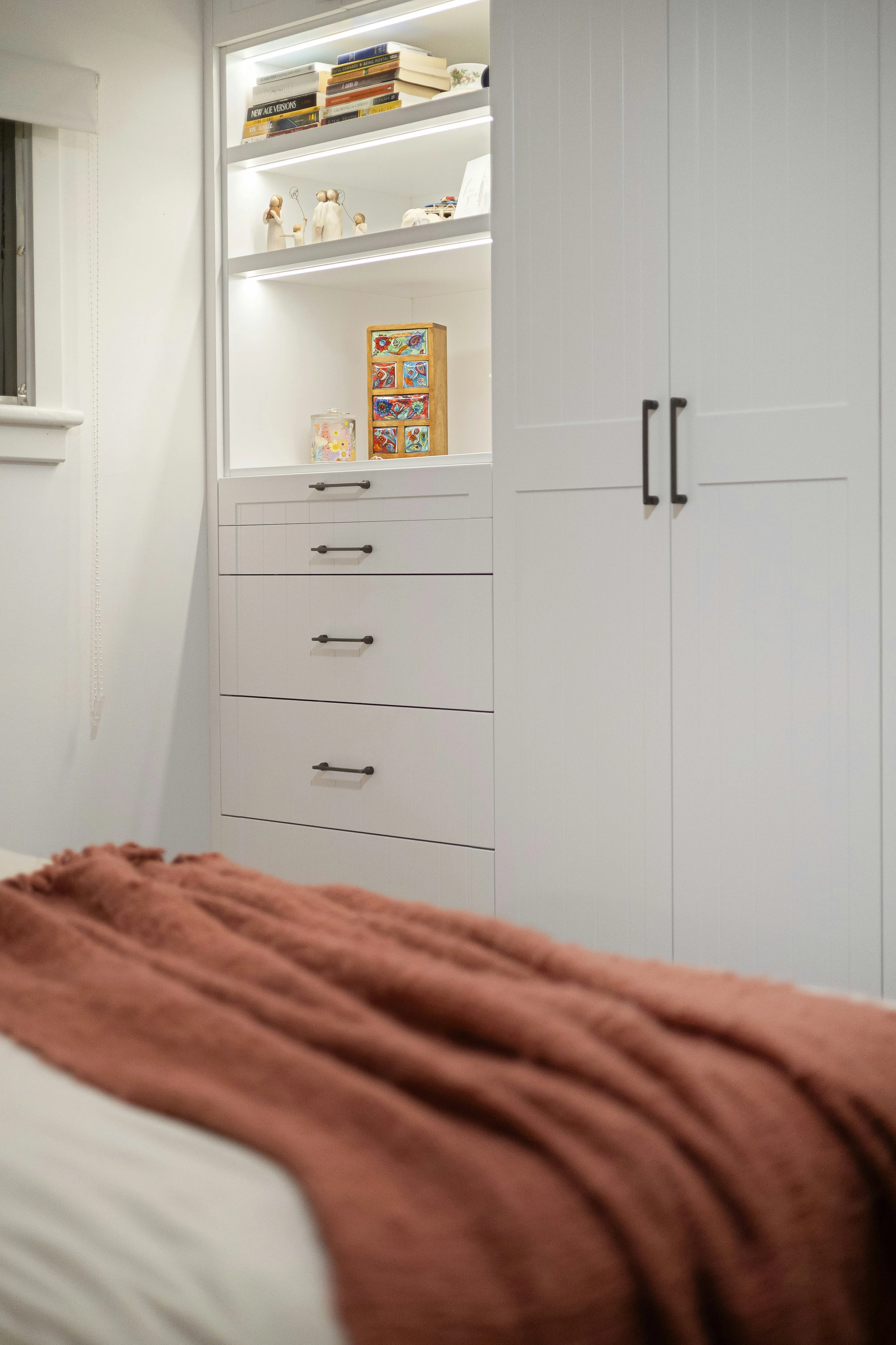 Sophisticated Charcoal Grey Cabinet