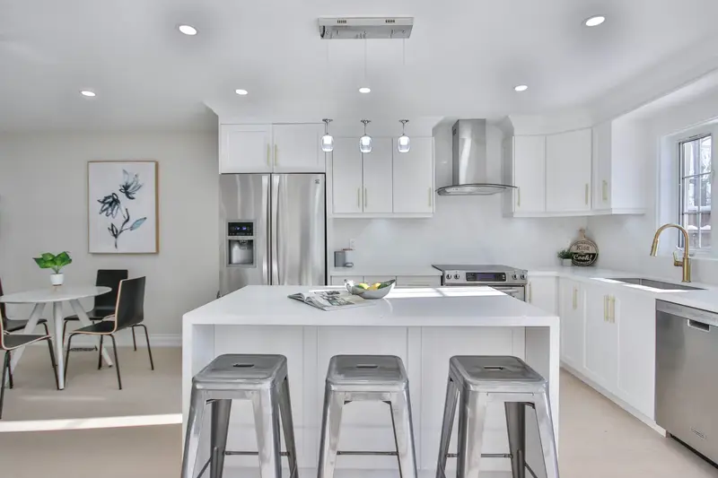 Island modular kitchen design
