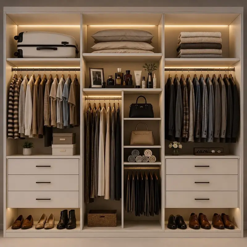 Modular wardrobe design