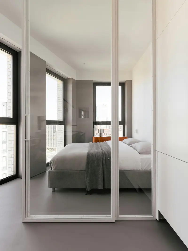 Sliding wardrobe design
