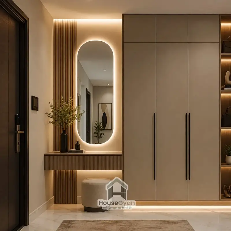 Walk-in wardrobe design