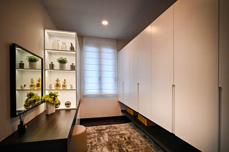 Walk-in wardrobe design