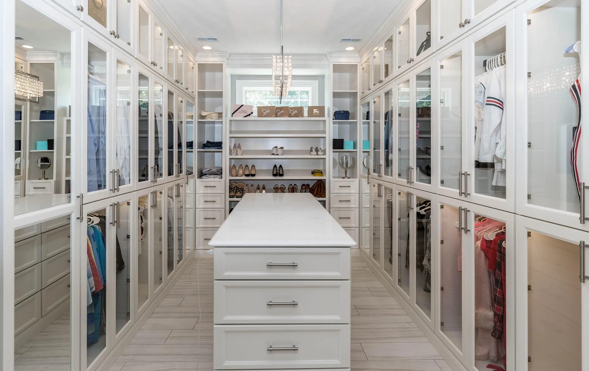 Premium Wood-Paneled Walk-In Suite