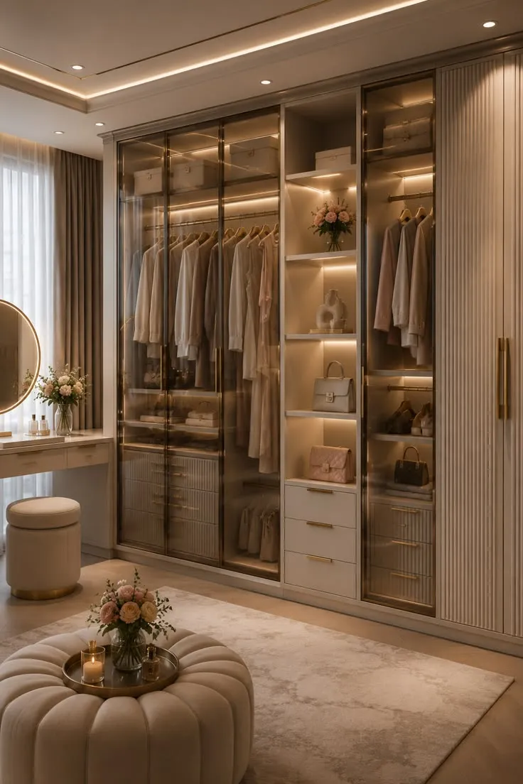 Premium Cream Island Walk-In Suite