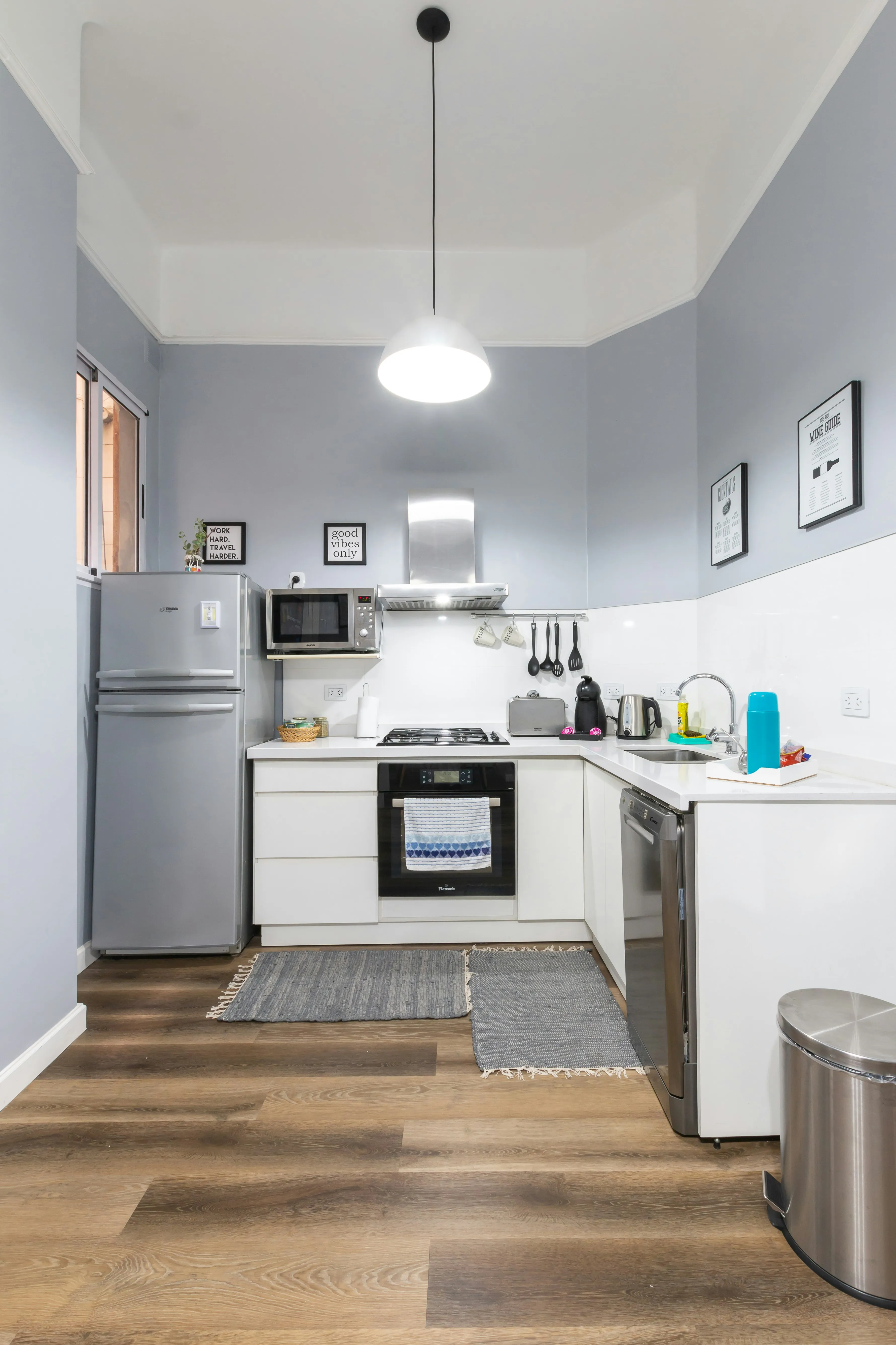 Minimal White Kitchen