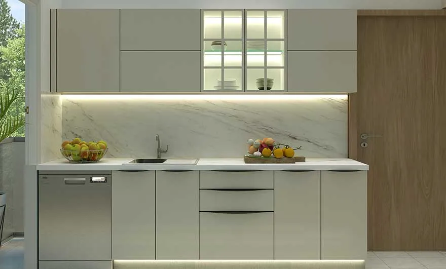 Elegant Black Kitchen