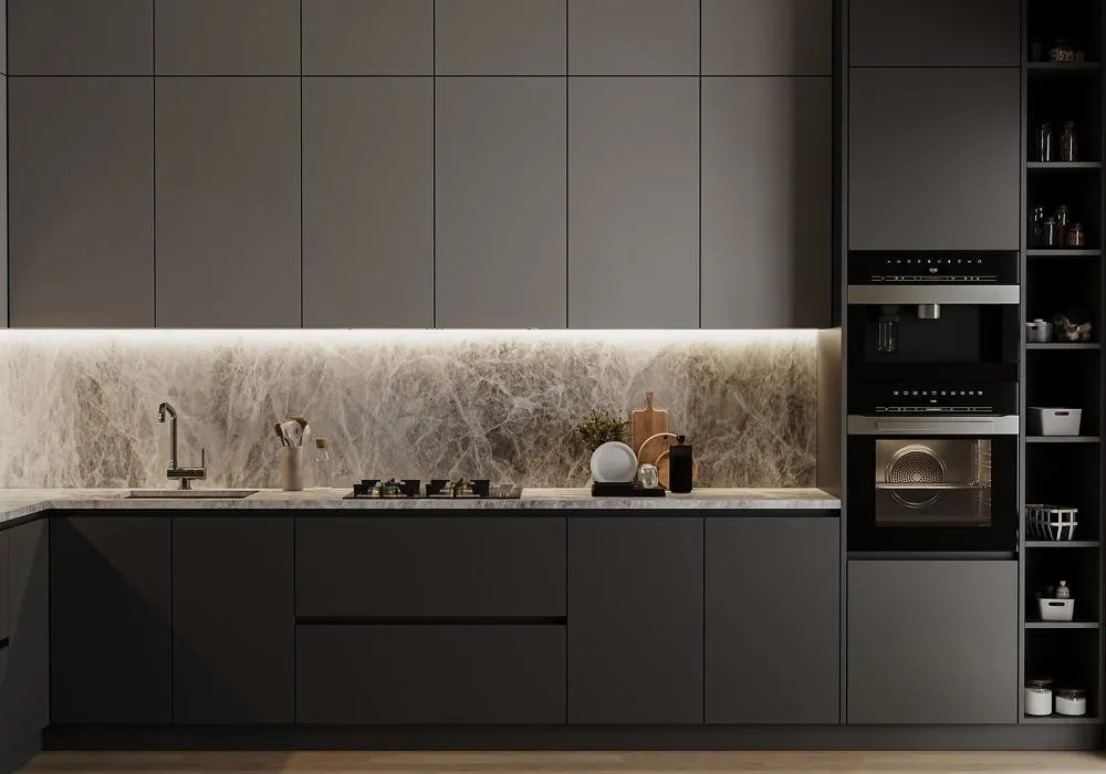 Minimal White Kitchen
