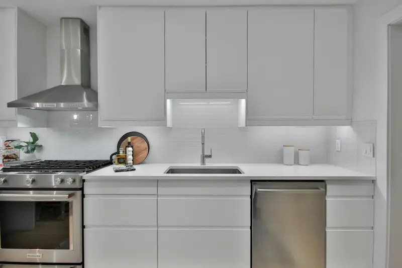 Straight modular kitchen design