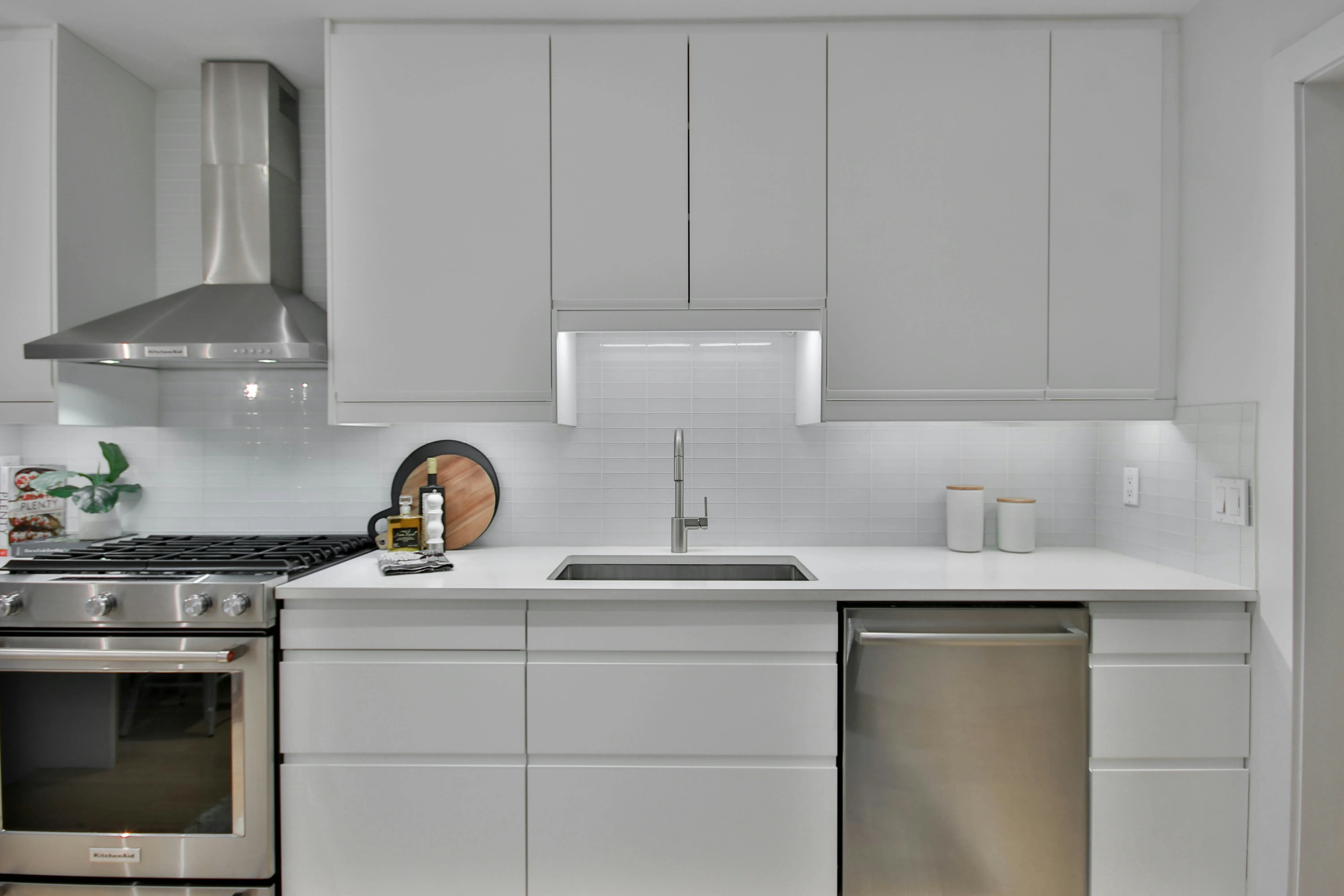 Designer Straight Kitchen