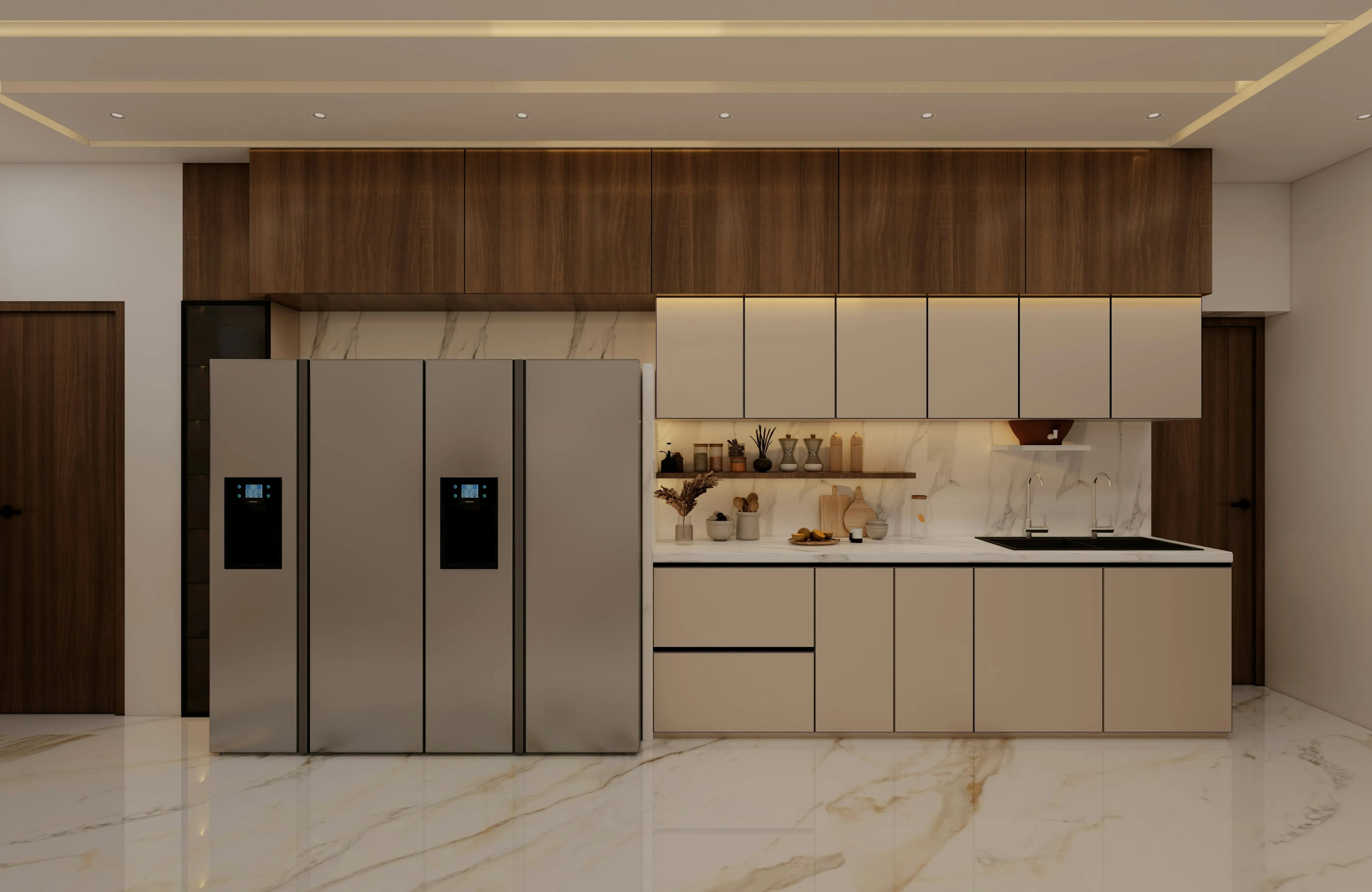 Straight Line Kitchen