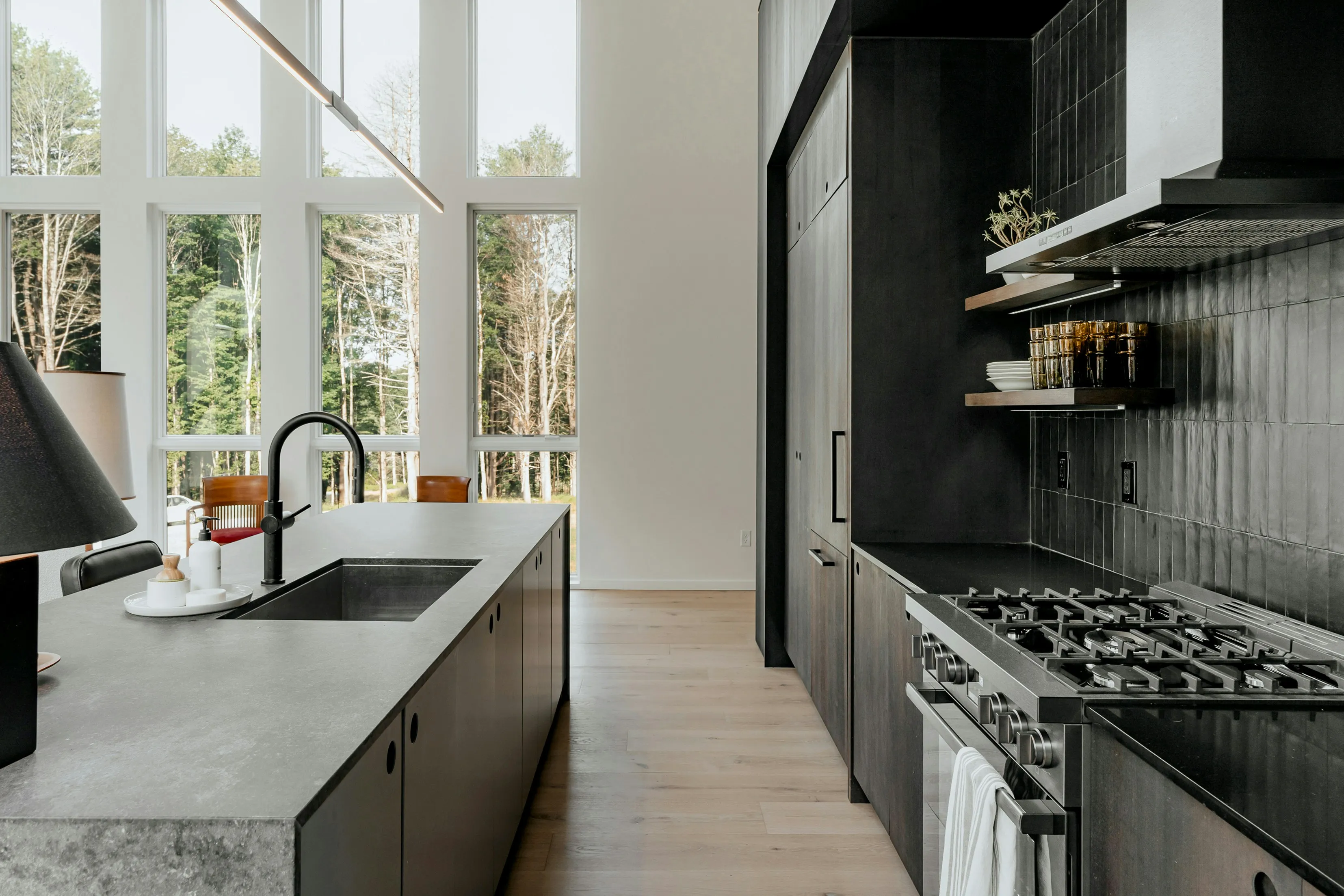Premium Grey Parallel Kitchen