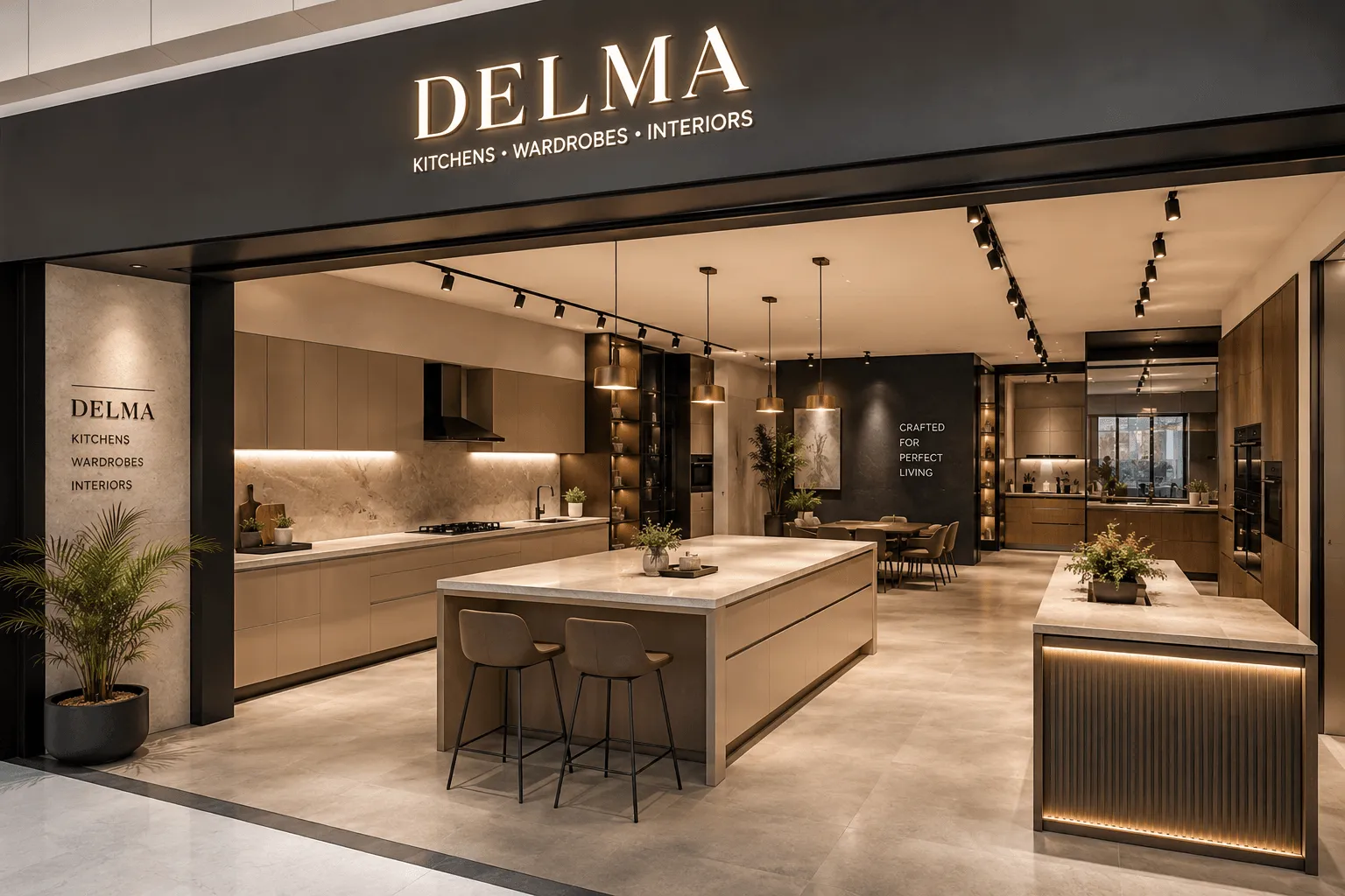 Delma first exclusive showroom