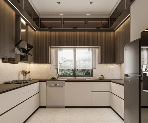 Delma U Shape Kitchens modular design